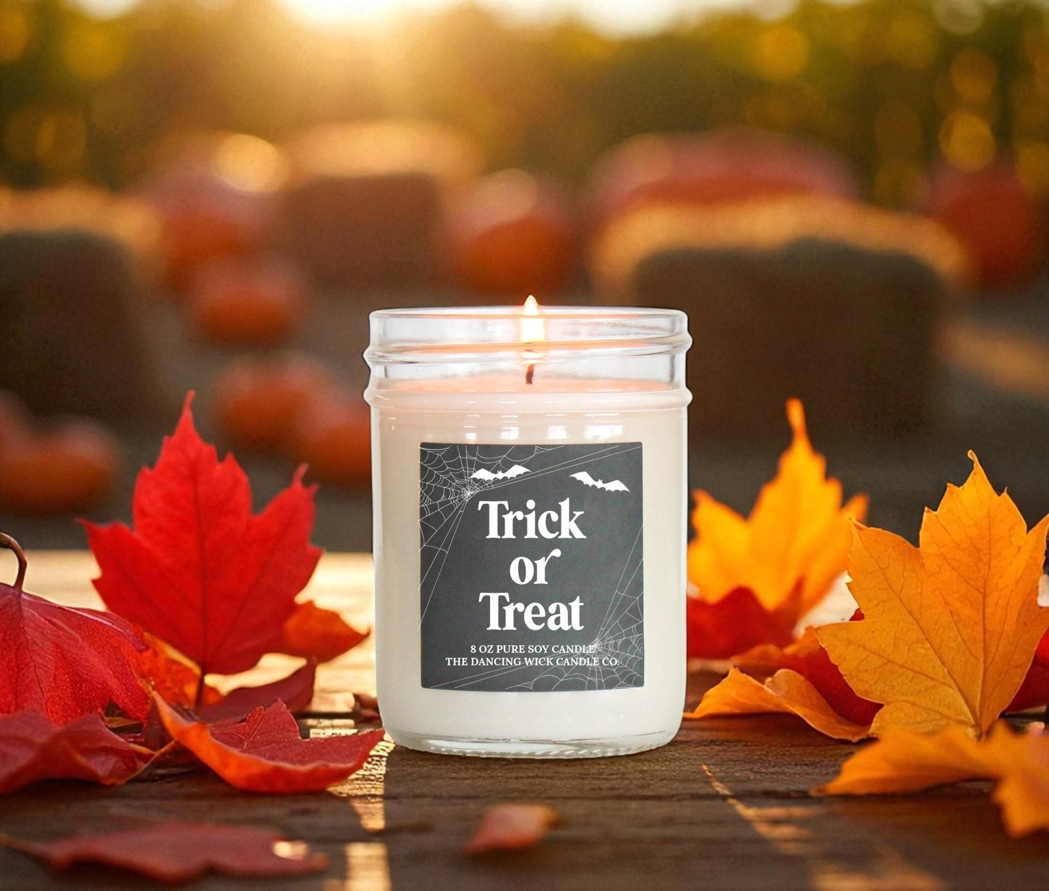 Trick or Treat Soy Candle - The Dancing Wick