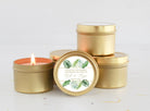 Tropical Beach Wedding Tins - Set of 10 - The Dancing Wick