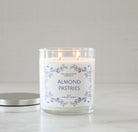 Tumbler Jar Double Wick Blue Toile Soy Candle - The Dancing Wick