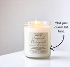 Unpaid Therapist Script Candle - The Dancing Wick