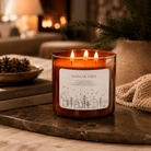 Vanilla Cake - 3 Wick Christmas Tumbler Candle - The Dancing Wick