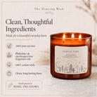 Vanilla Cake - 3 Wick Christmas Tumbler Candle - The Dancing Wick