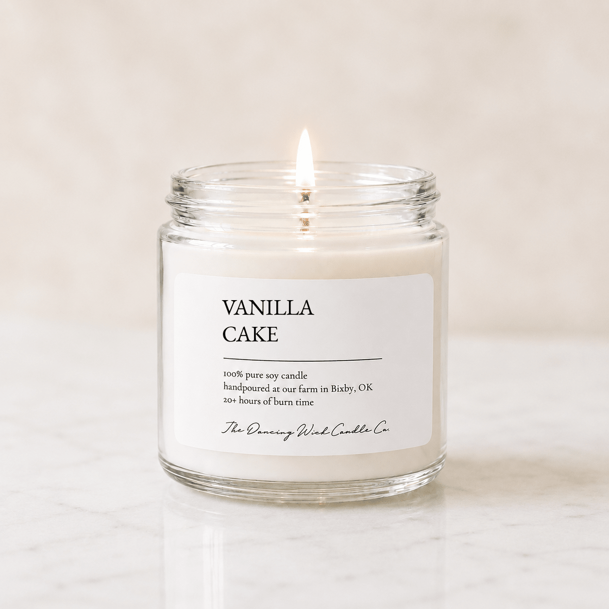 Vanilla Cake - TDW Signature Candle - The Dancing Wick