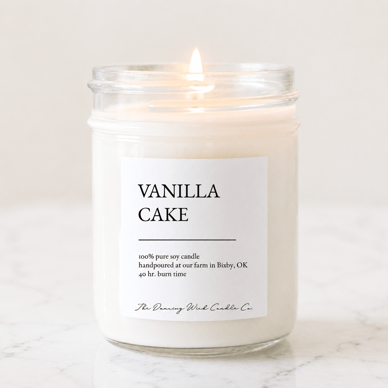 Vanilla Cake - TDW Signature Candle - The Dancing Wick