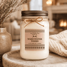 Warm Winter Wishes - Kraft Winter Candle - The Dancing Wick