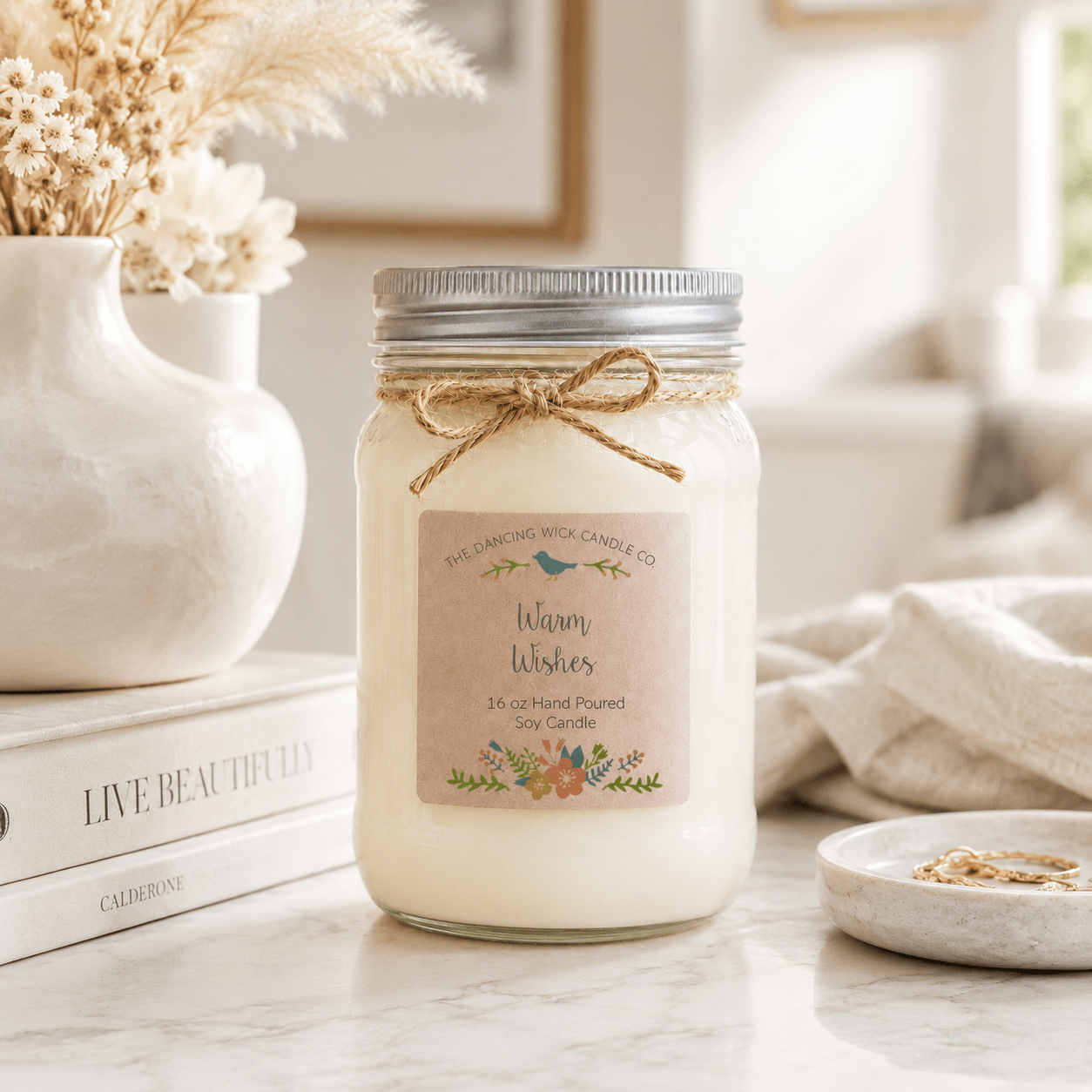 Warm (Winter) Wishes - Spring TDW Candle - The Dancing Wick
