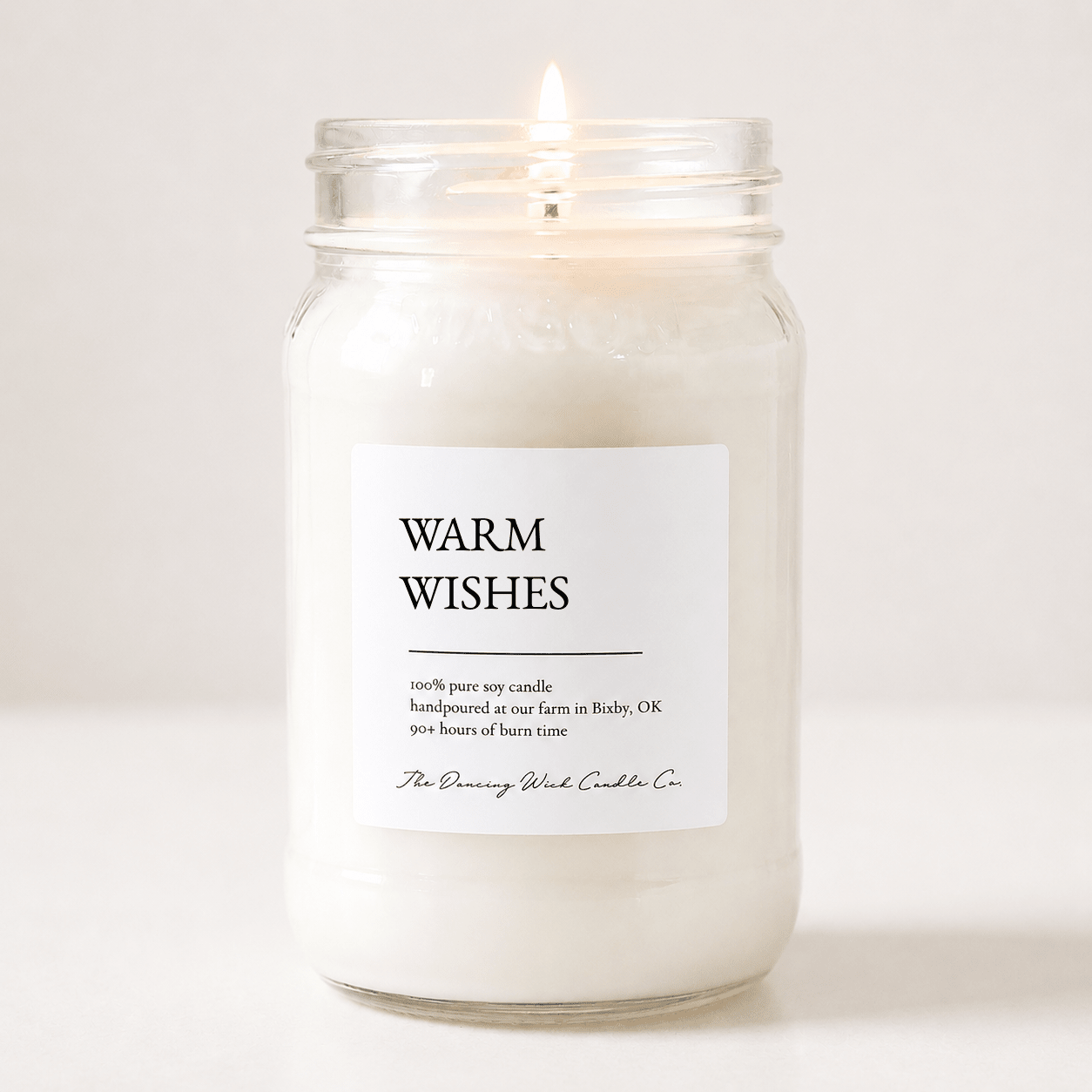 Warm Wishes - TDW Signature Candle - The Dancing Wick