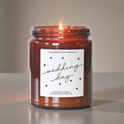 Wedding Day Candle Amber - Faire - The Dancing Wick