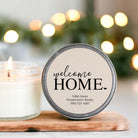 Welcome Home 4oz Candle Favors - The Dancing Wick