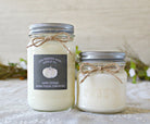 White Pumpkin Fall Candle - The Dancing Wick