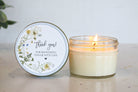 Wildflower Bridal Shower Favor Candles - The Dancing Wick