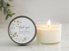 Wildflower Bridal Shower Favor Candles - The Dancing Wick