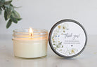 Wildflower Bridal Shower Favor Candles - The Dancing Wick