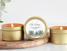 Winter Baby Shower Tins - Set of 10 - The Dancing Wick