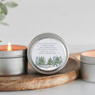 Winter Baby Shower Tins - Set of 10 - The Dancing Wick