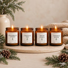Winter (Christmas) Amber Candle - The Dancing Wick