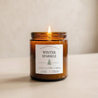 Winter (Christmas) Amber Candle - The Dancing Wick