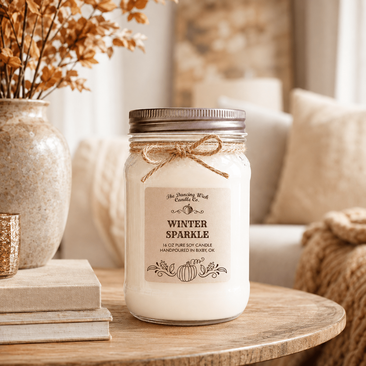 Winter Sparkle - Fall Candle - The Dancing Wick