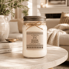 Winter Sparkle - Kraft Winter Candle - The Dancing Wick