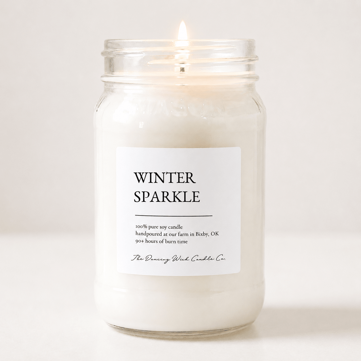 Winter Sparkle - TDW Signature Candle - The Dancing Wick
