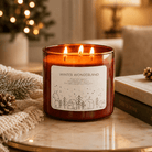Winter Wonderland - 3 Wick Christmas Tumbler Candle - The Dancing Wick