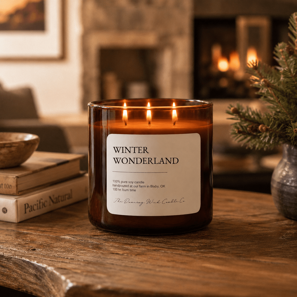 Winter Wonderland - 3 Wick Everyday Tumbler Candle - The Dancing Wick