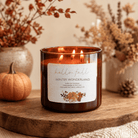 Winter Wonderland - 3 Wick Fall Pumpkin Candle - The Dancing Wick