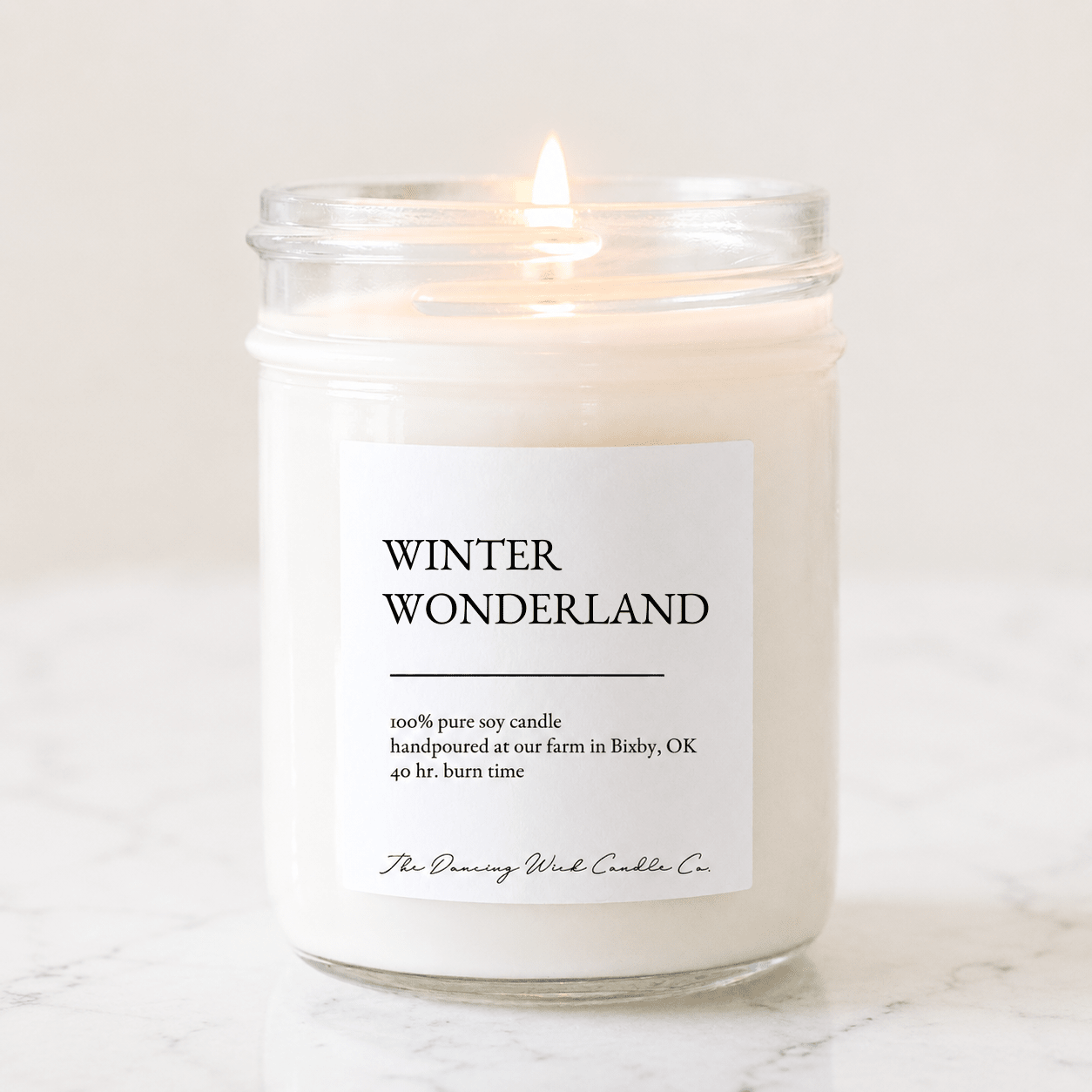 Winter Wonderland - TDW Signature Candle - The Dancing Wick