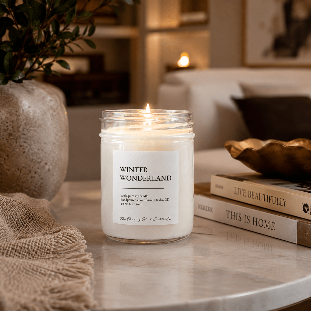 Winter Wonderland - TDW Signature Candle - The Dancing Wick