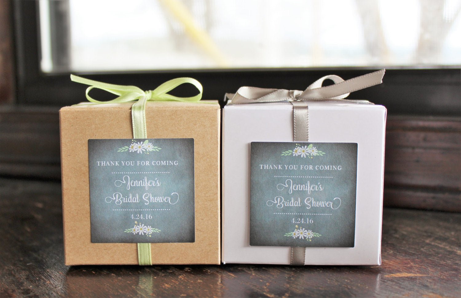 3x3 Favor Boxes - The Dancing Wick