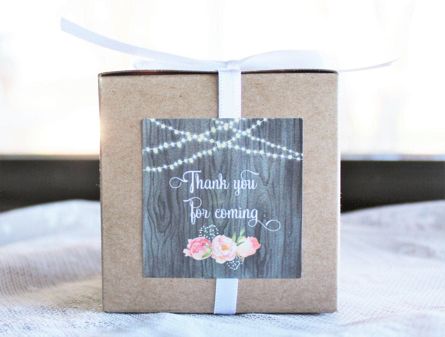 3x3 Favor Boxes - The Dancing Wick