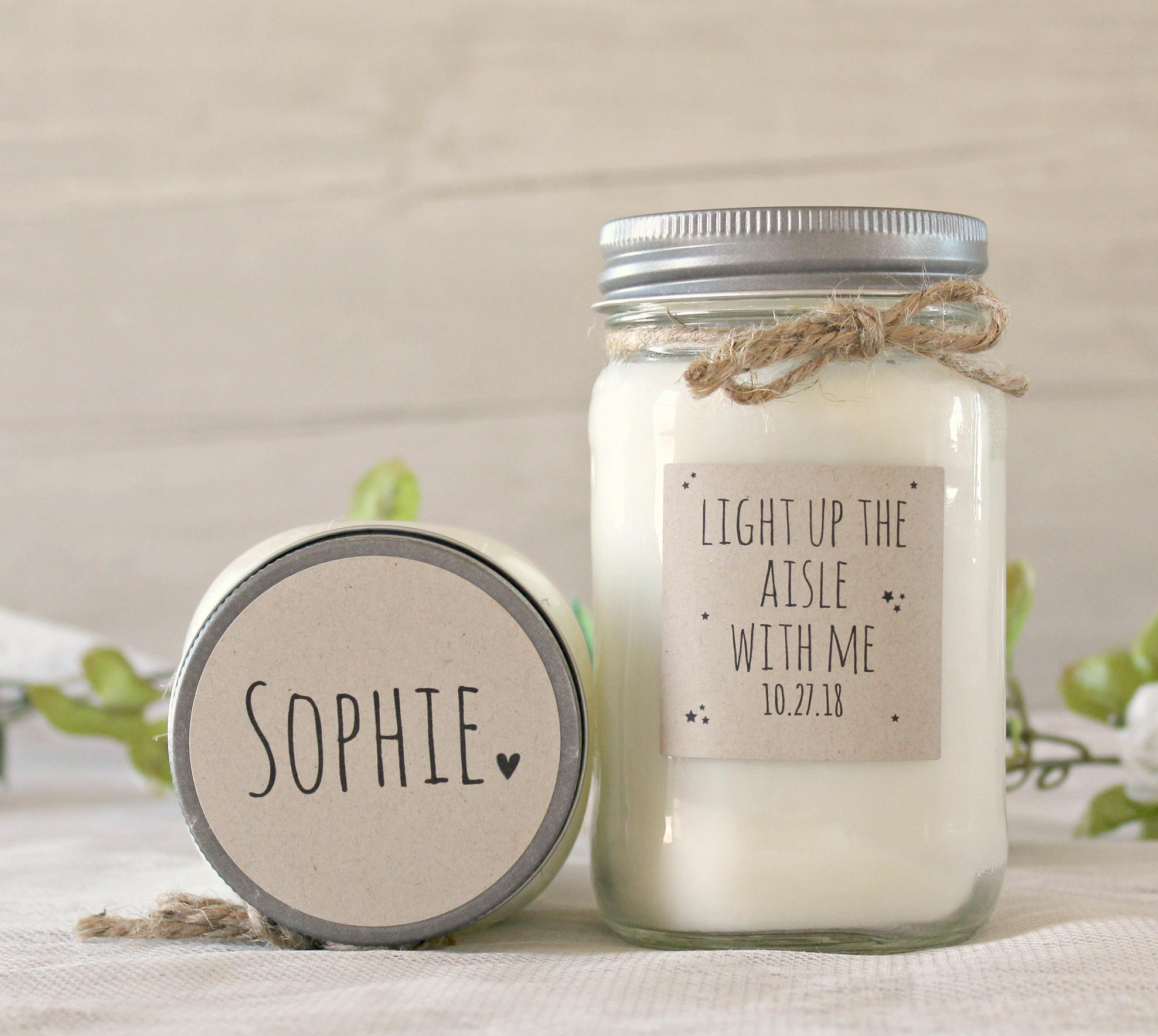 Bridesmaid Proposal Gift - The Dancing Wick