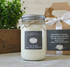 Fall White Pumpkin Candle - The Dancing Wick