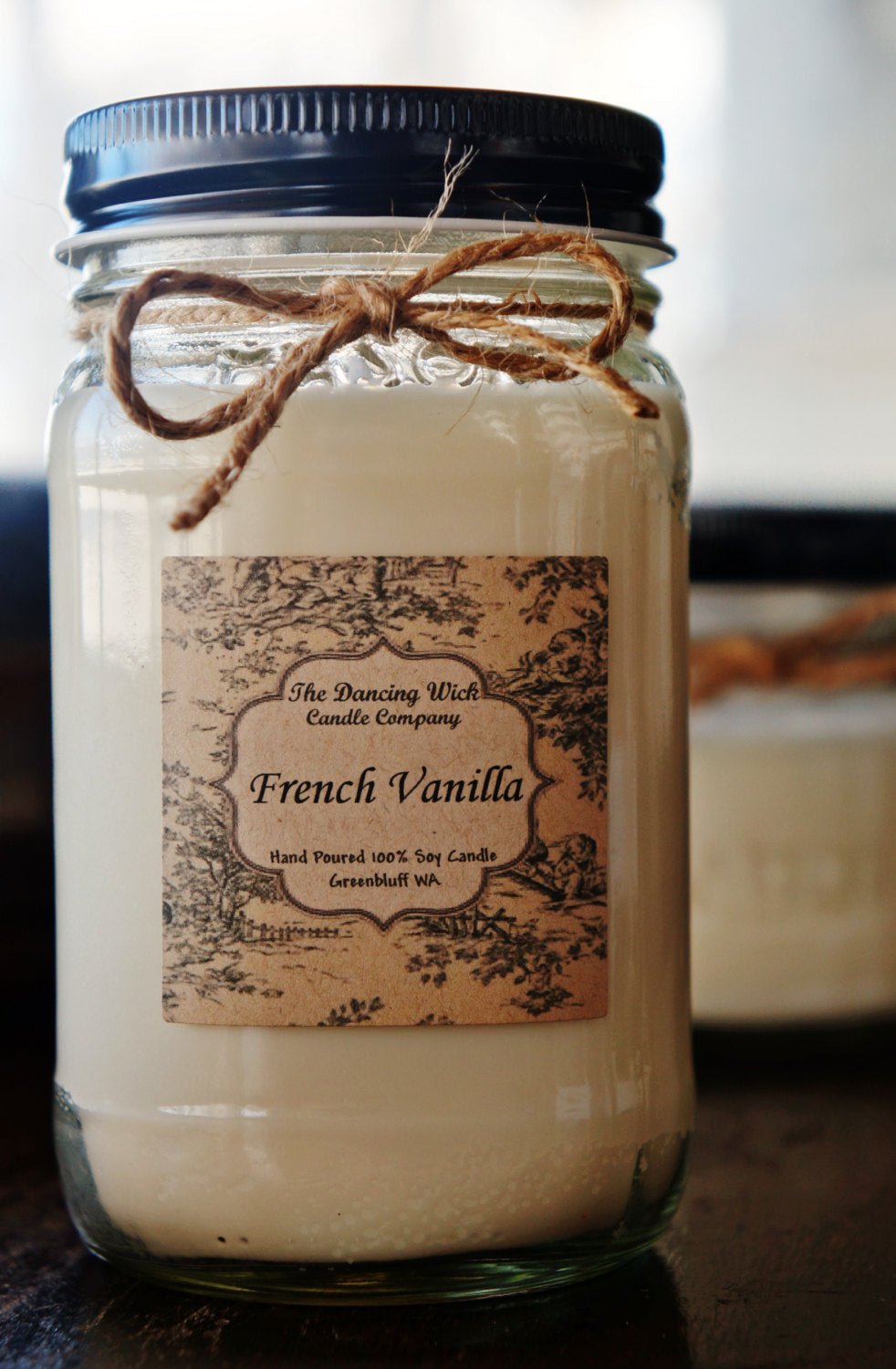 French Vanilla Soy Candle - The Dancing Wick