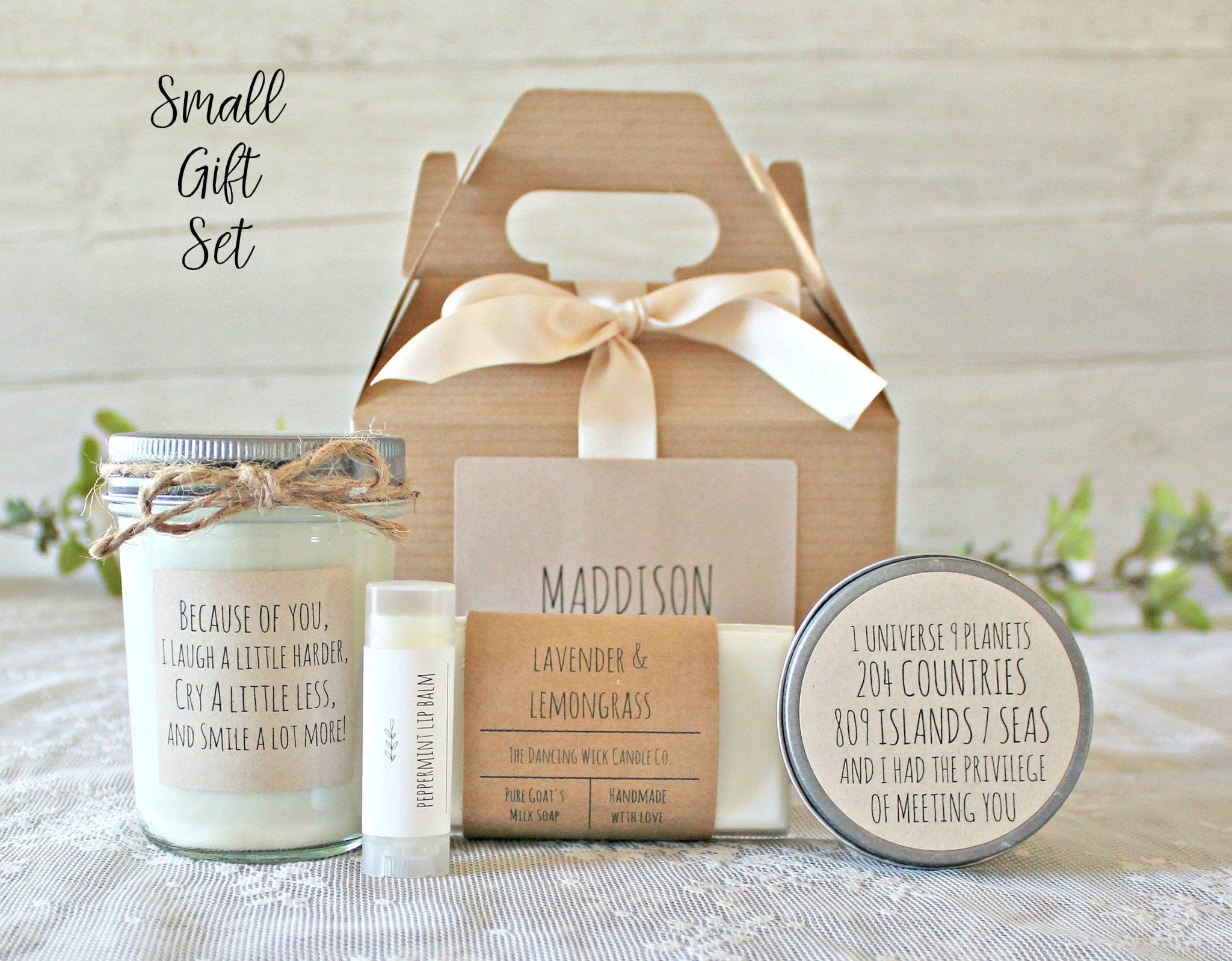 Friendship "Because of You" Gift Box - The Dancing Wick