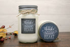 Give Thanks with a Grateful Heart Candle - The Dancing Wick
