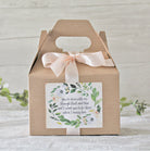Greenery Bridesmaid Proposal Box - The Dancing Wick