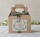 Greenery Thank you gift box - The Dancing Wick