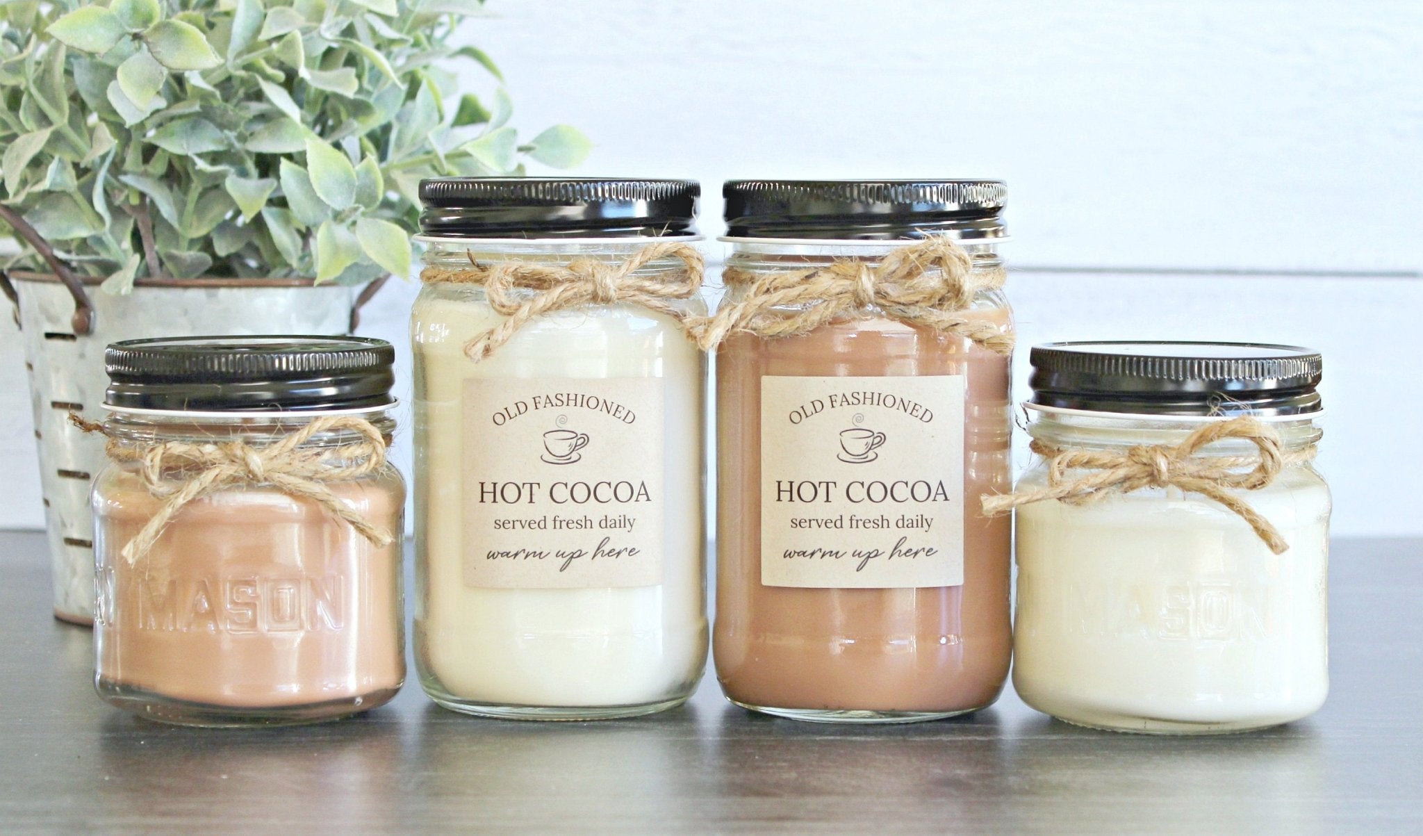 Hot Cocoa Soy Candle - The Dancing Wick