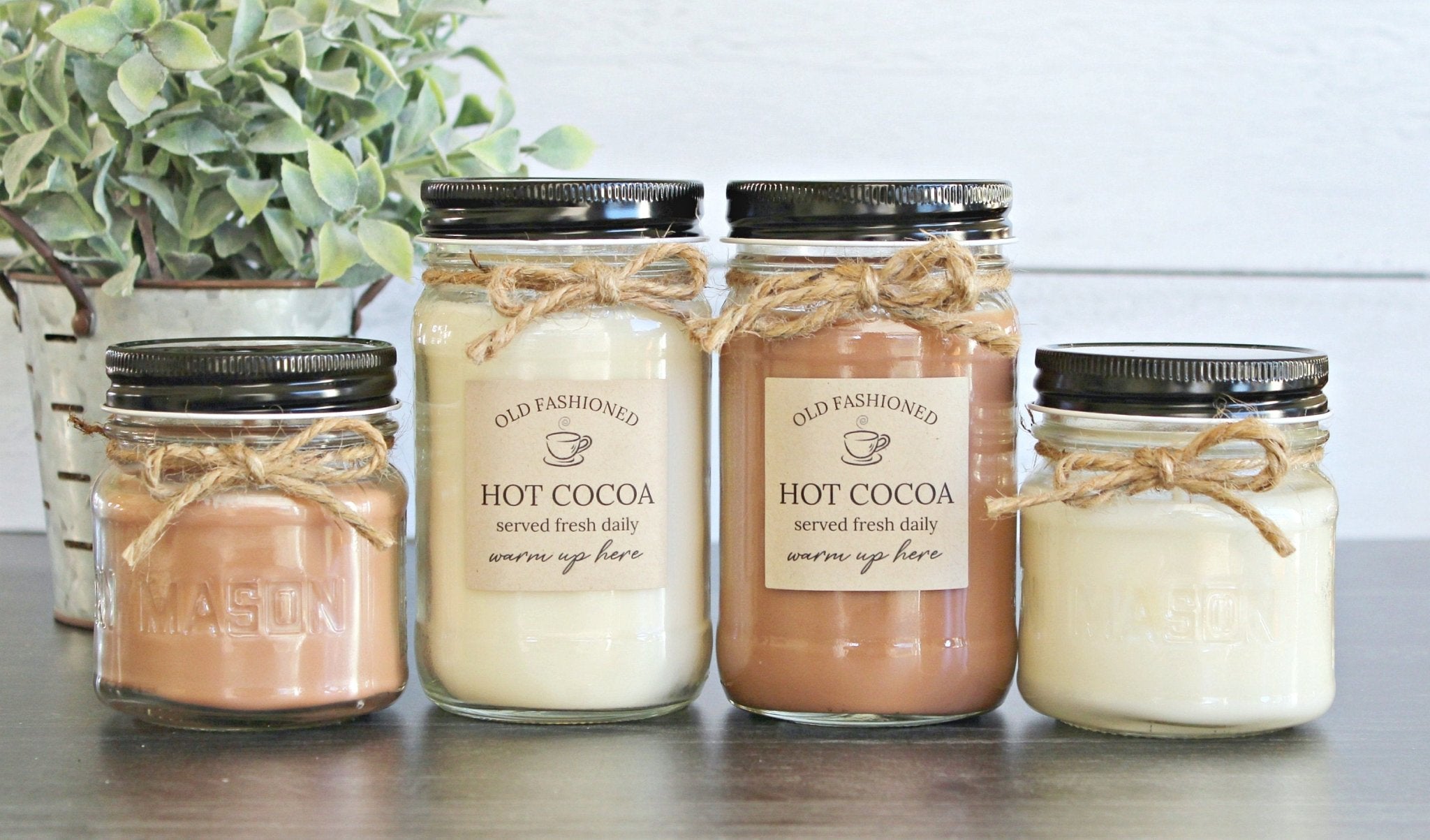 Hot Cocoa Soy Candle - The Dancing Wick