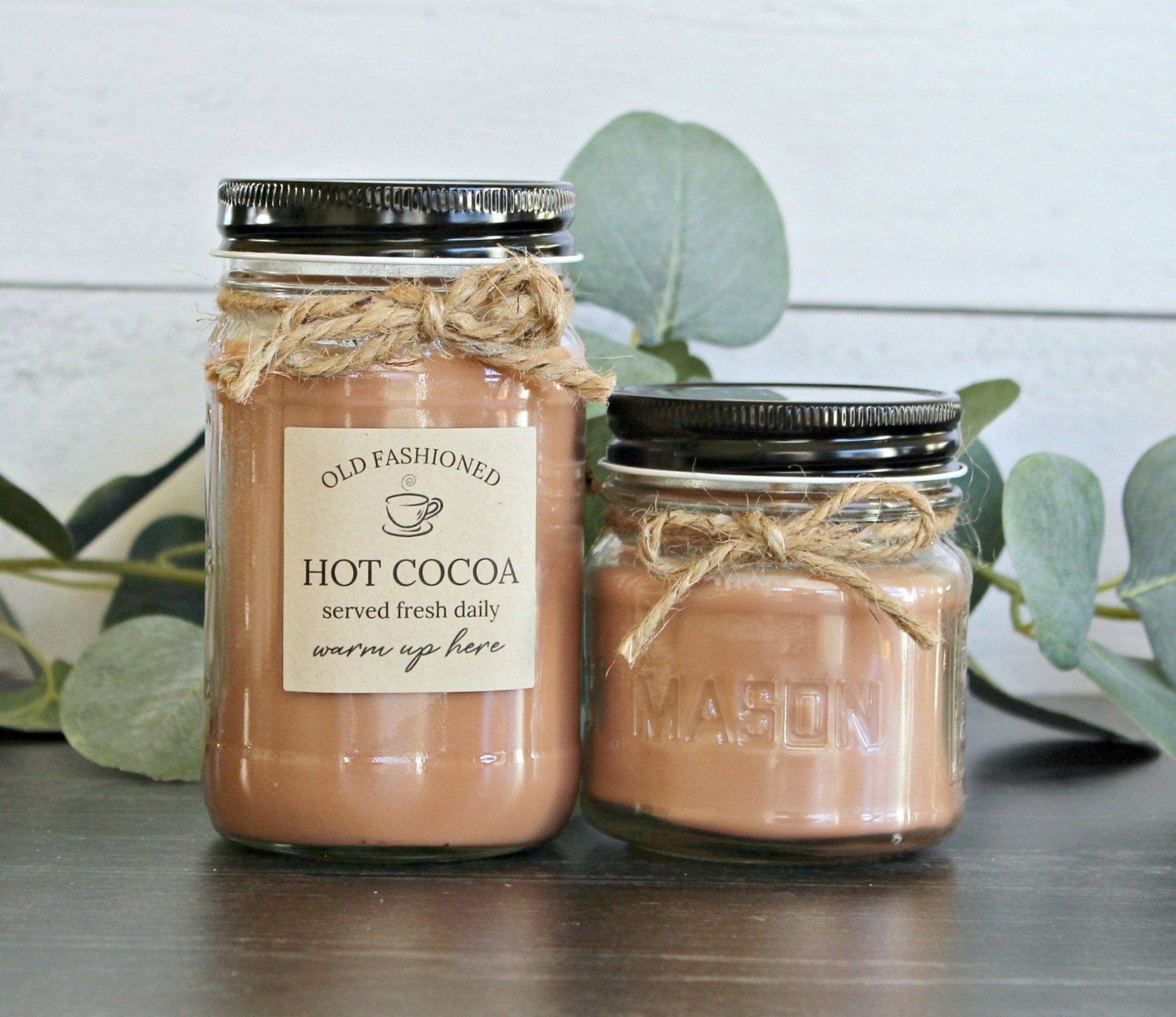 Hot Cocoa Soy Candle - The Dancing Wick