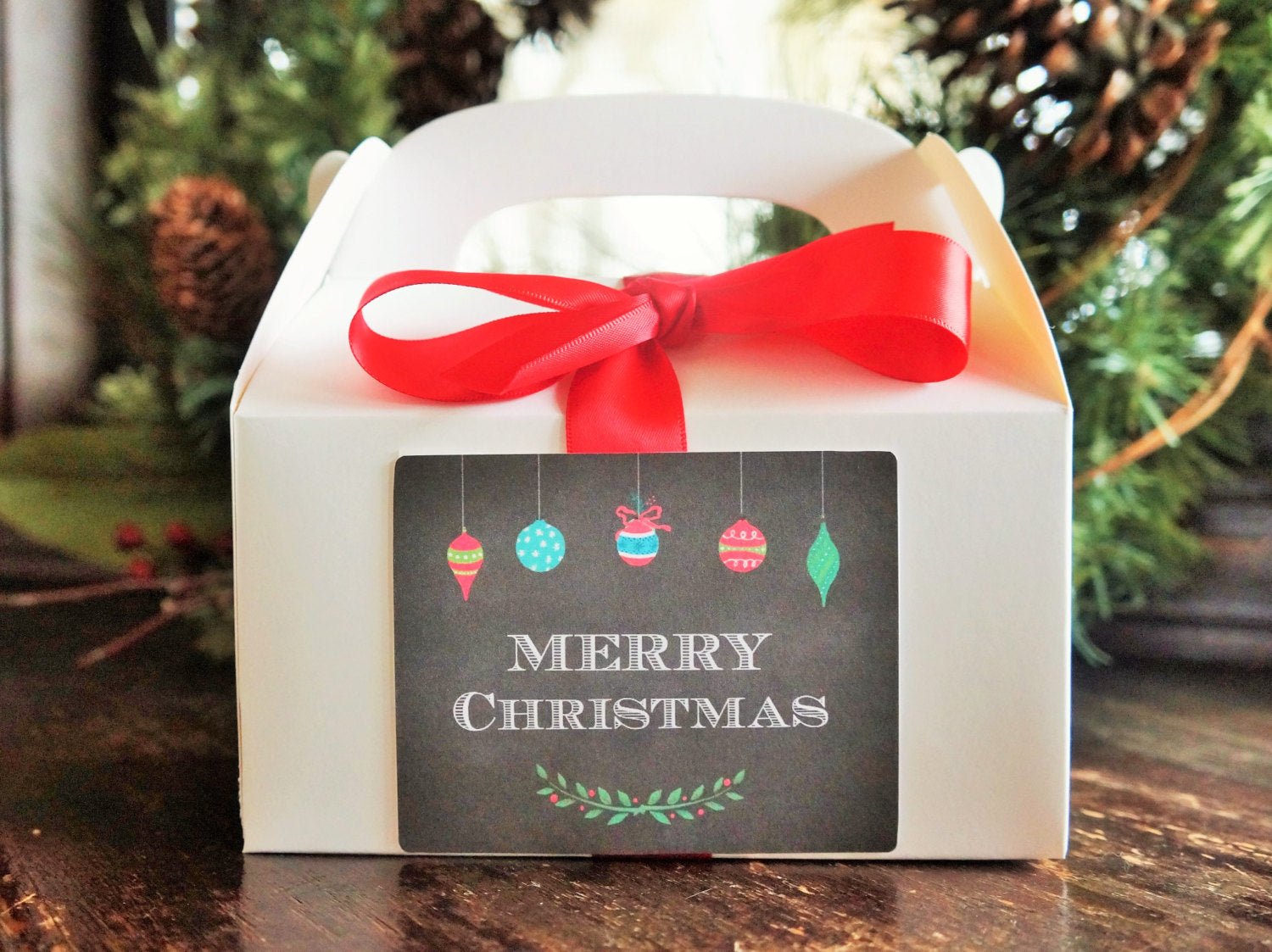 Joy to the World Christmas Candle - The Dancing Wick