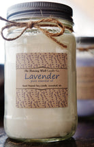 Lavender Pure Essential Oil Soy Candle - The Dancing Wick