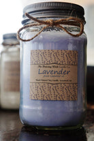 Lavender Pure Essential Oil Soy Candle - The Dancing Wick
