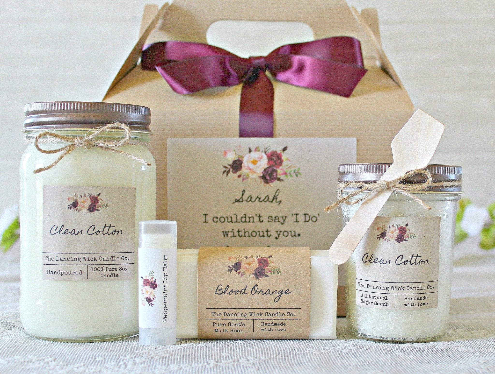 Spa Gift Set For Her - The Dancing Wick
