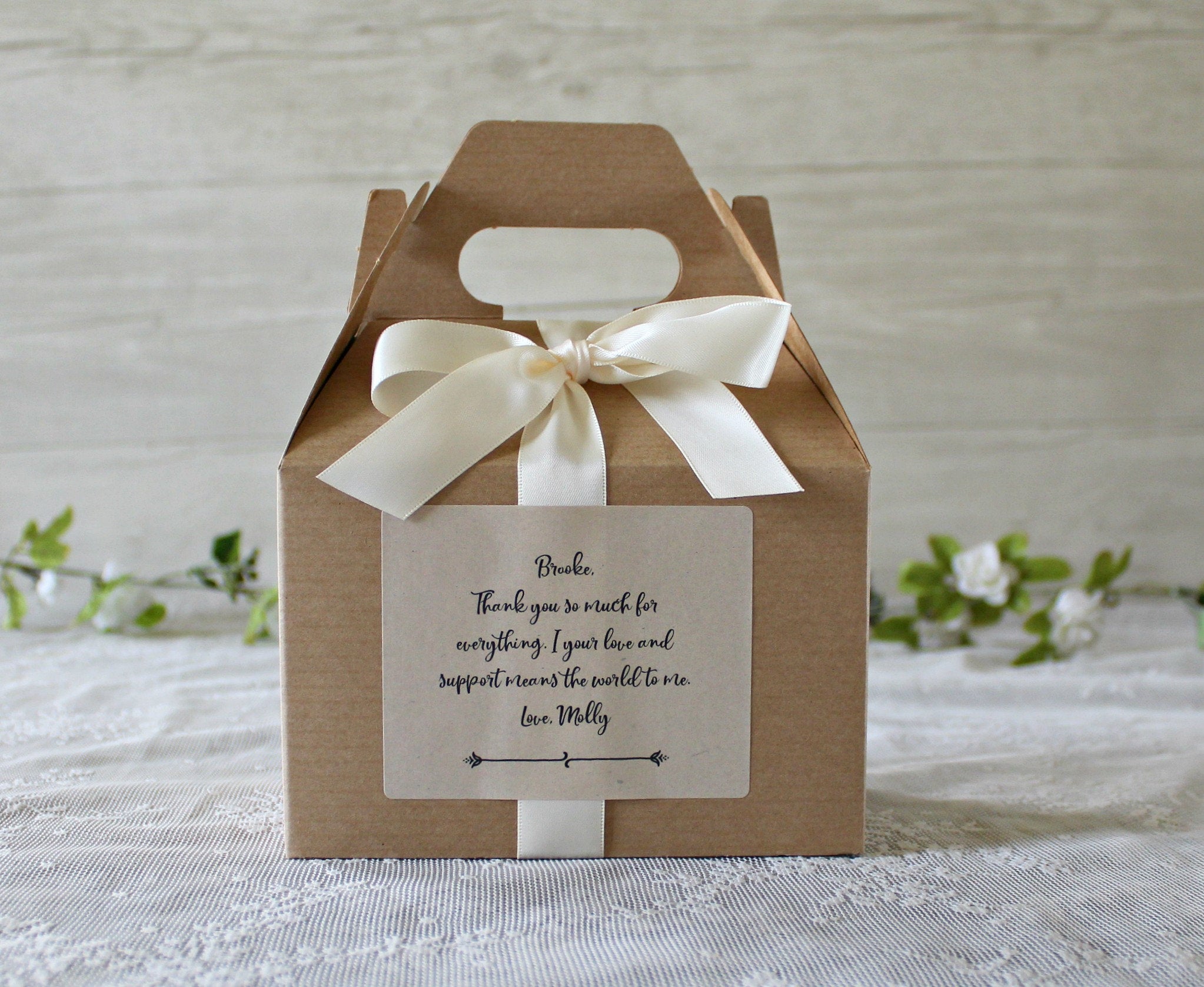 Thank You "Awesome" Gift Box - The Dancing Wick