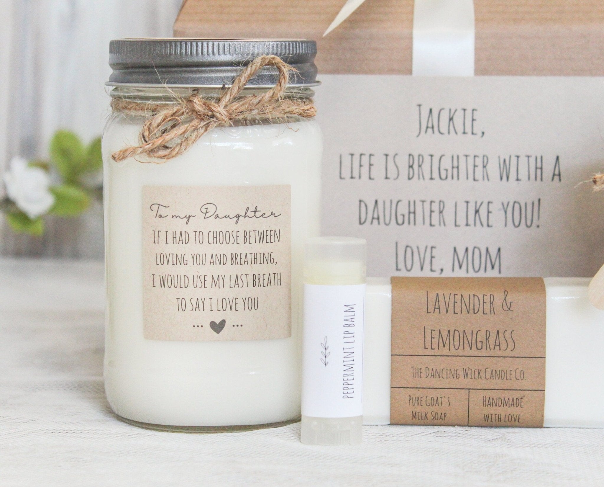 To My Daughter Gift Box - The Dancing Wick